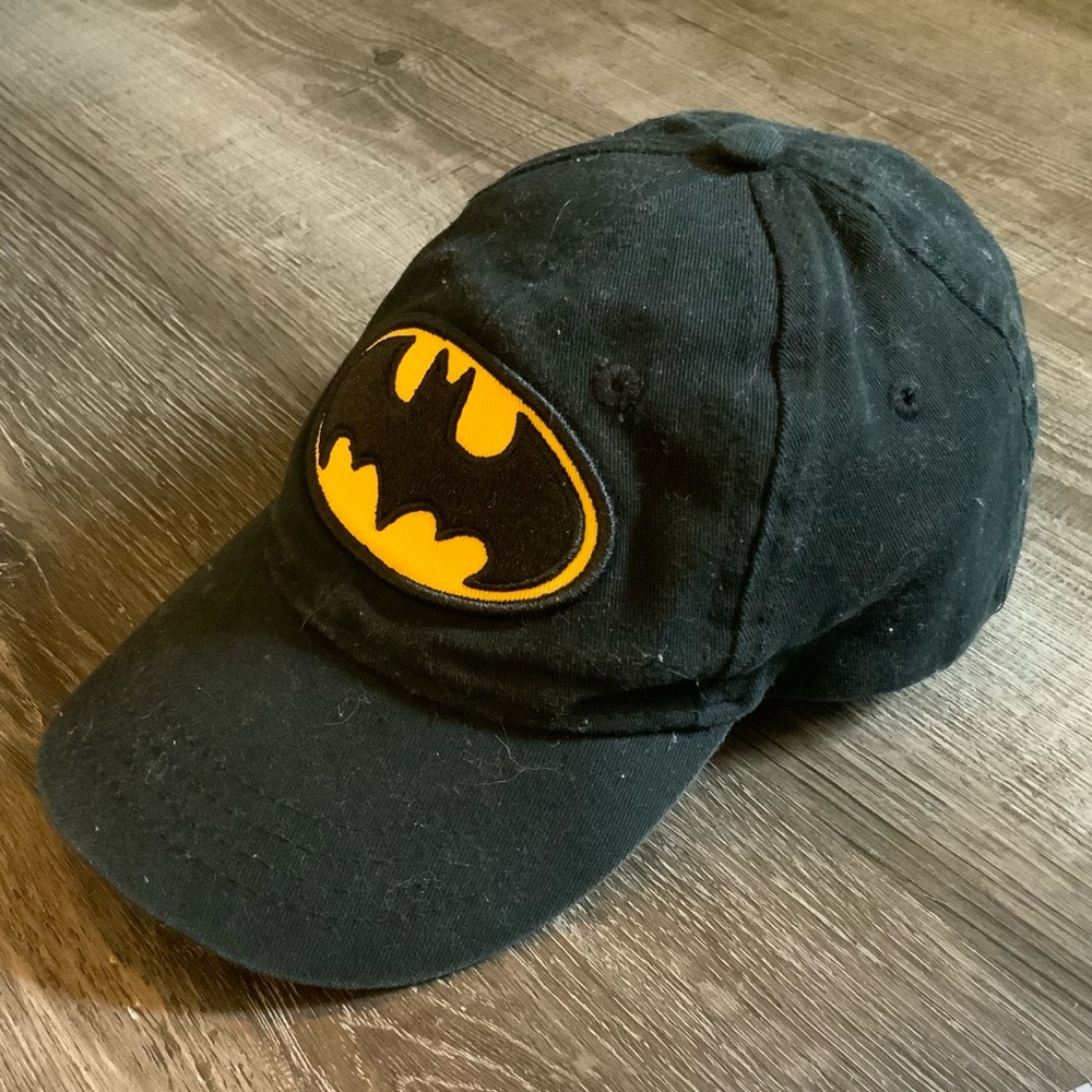 ⭐️ 5 for $15 Batman Black and Yellow Superhero Cap
